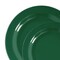 Smarty Had A Party Solid Green Holiday Round Plastic Dinnerware Value Set (120 Dinner Plates + 120 Salad Plates), 240PK 110GRVP-CASE - alternate 1